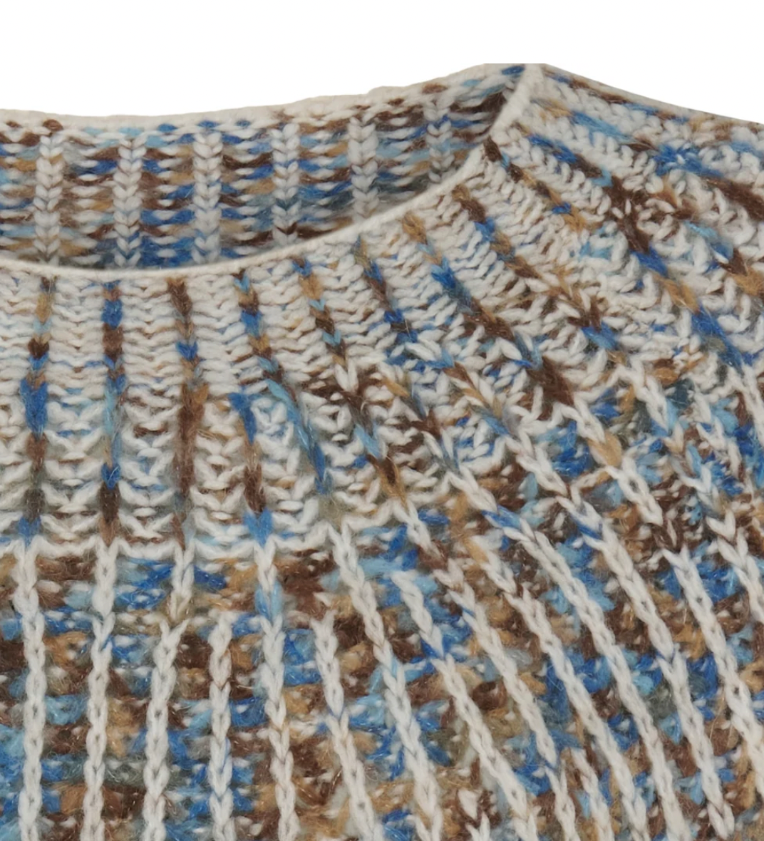 Pull en maille Lilia blue
