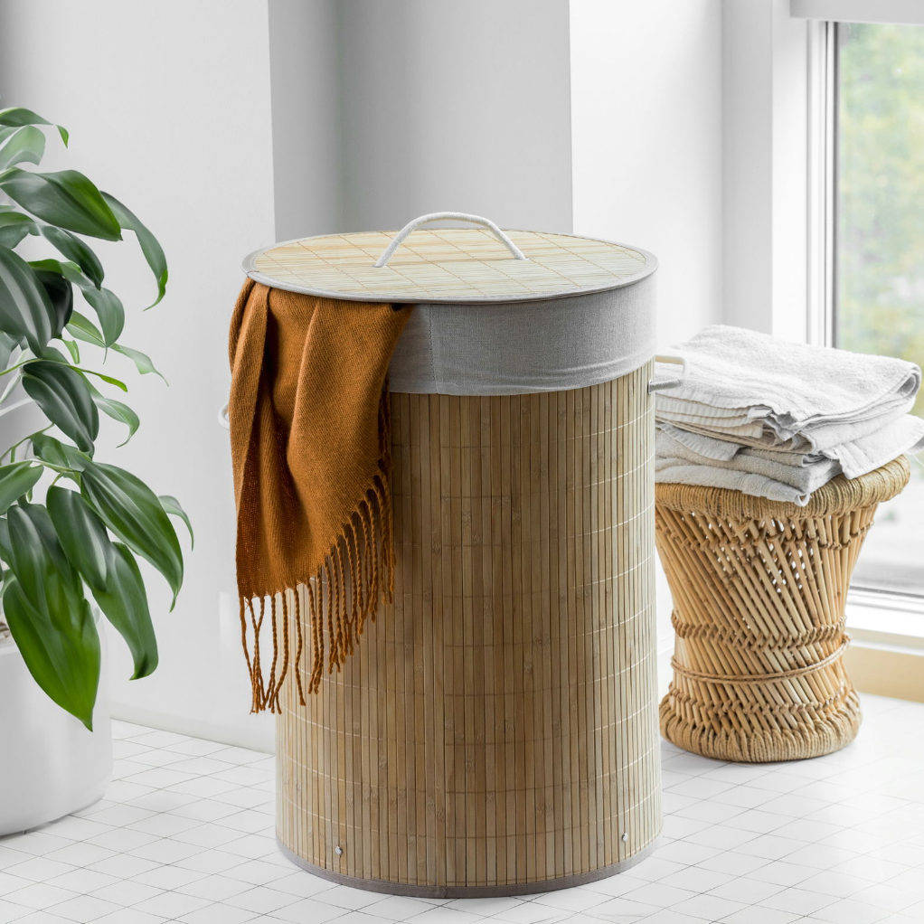 Panier à linge – Bambou