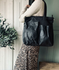 Shopper Black Lux – Cuir de veau