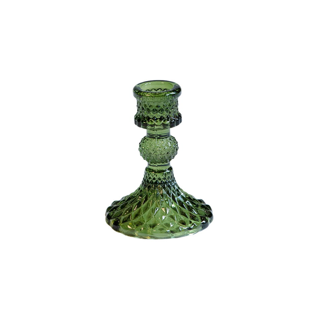 Chandelier en verre vert – Petit