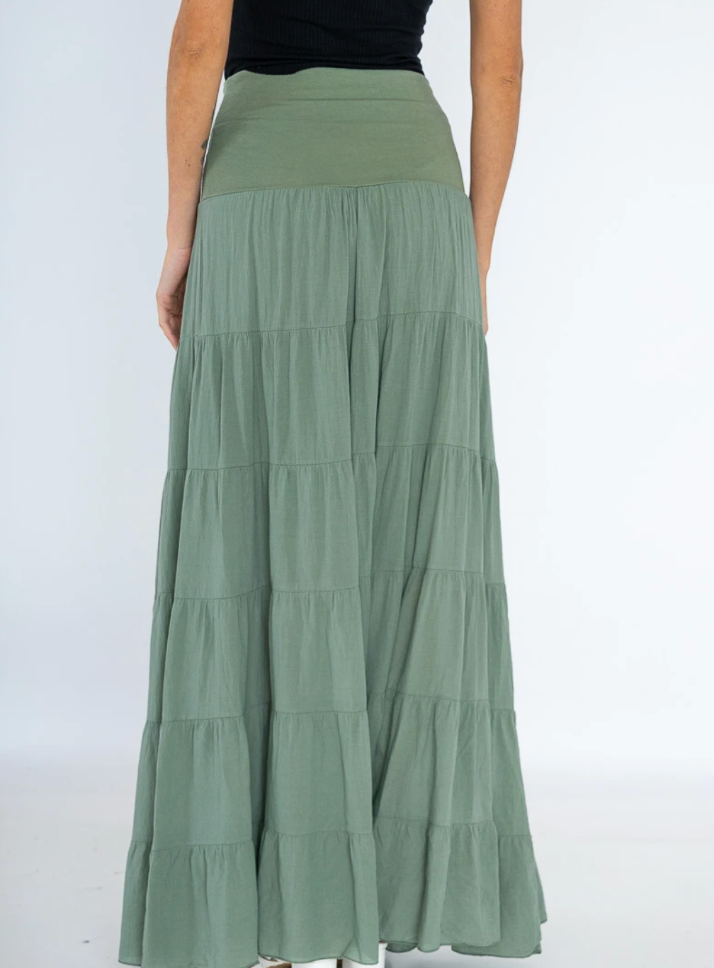 Jupe Bohème cotton – S/M Green