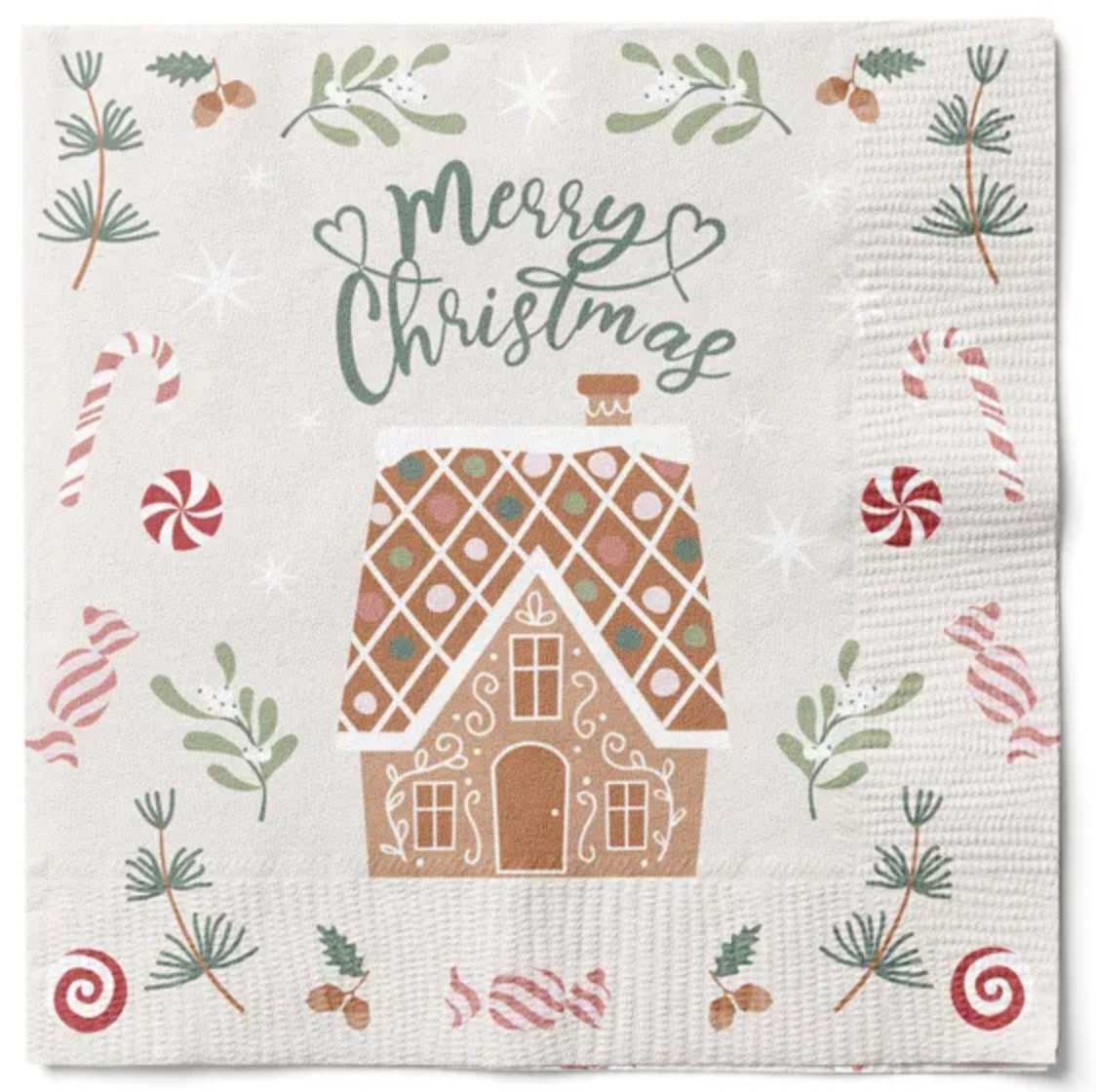 Serviettes 20 pièces – Gingerbread