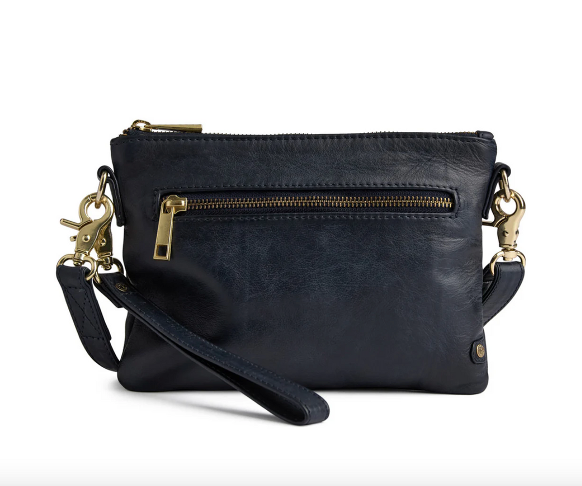 Magnifique clutch en cuir - LADY Midnight Blue