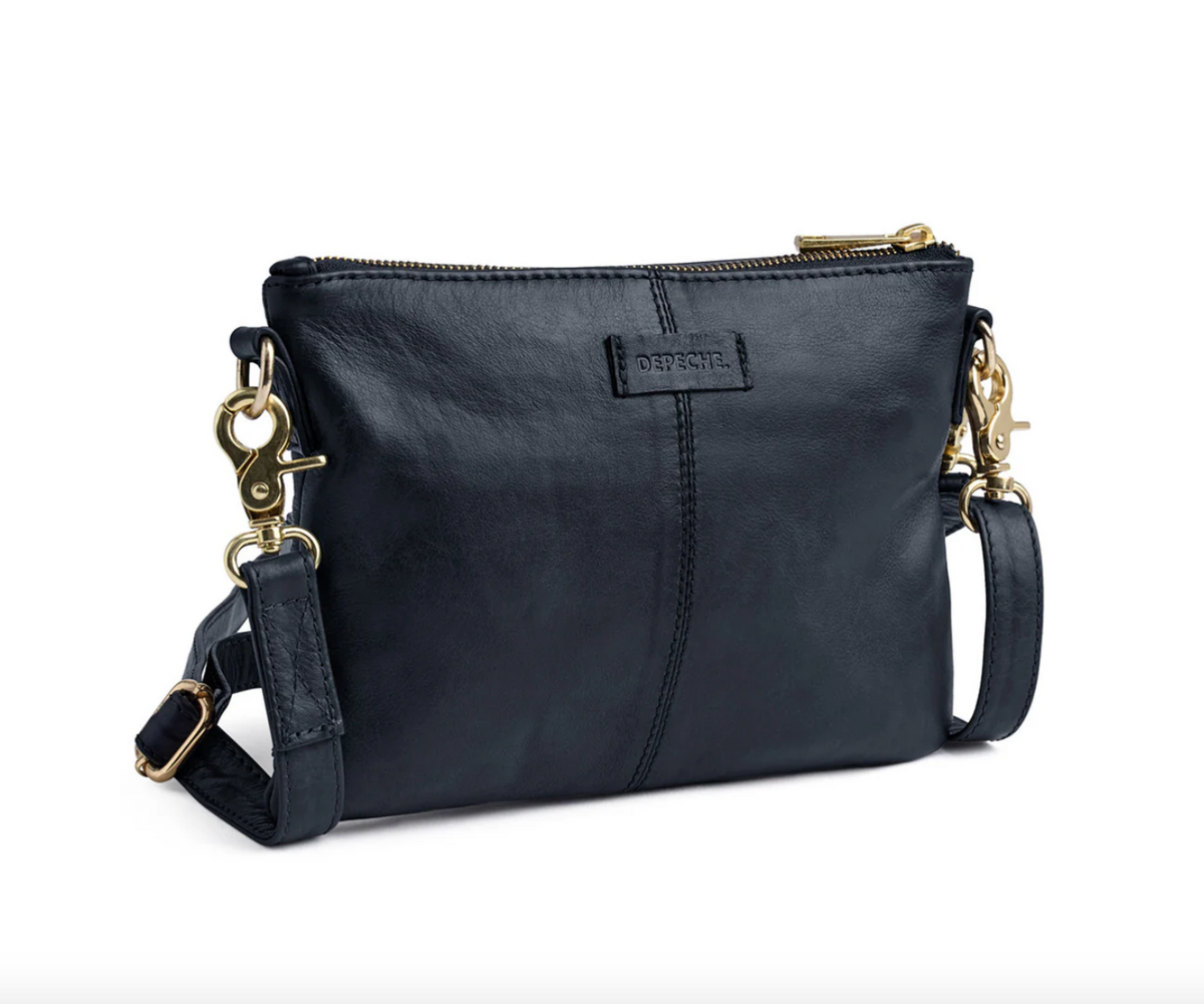 Magnifique clutch en cuir - LADY Midnight Blue