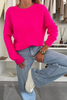 Le pull en maille LUX Mohair - Rose