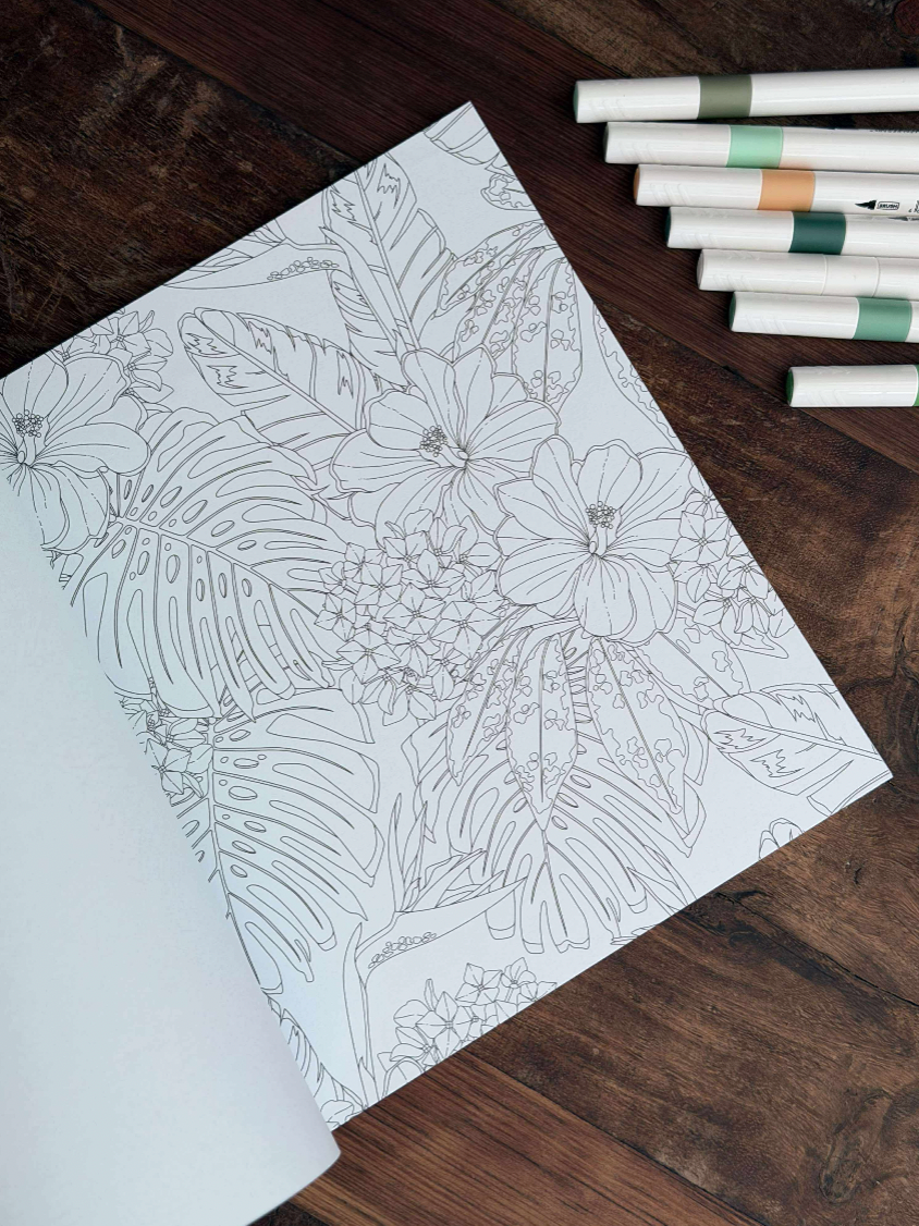 Livre de coloriage pour adultes - MIX