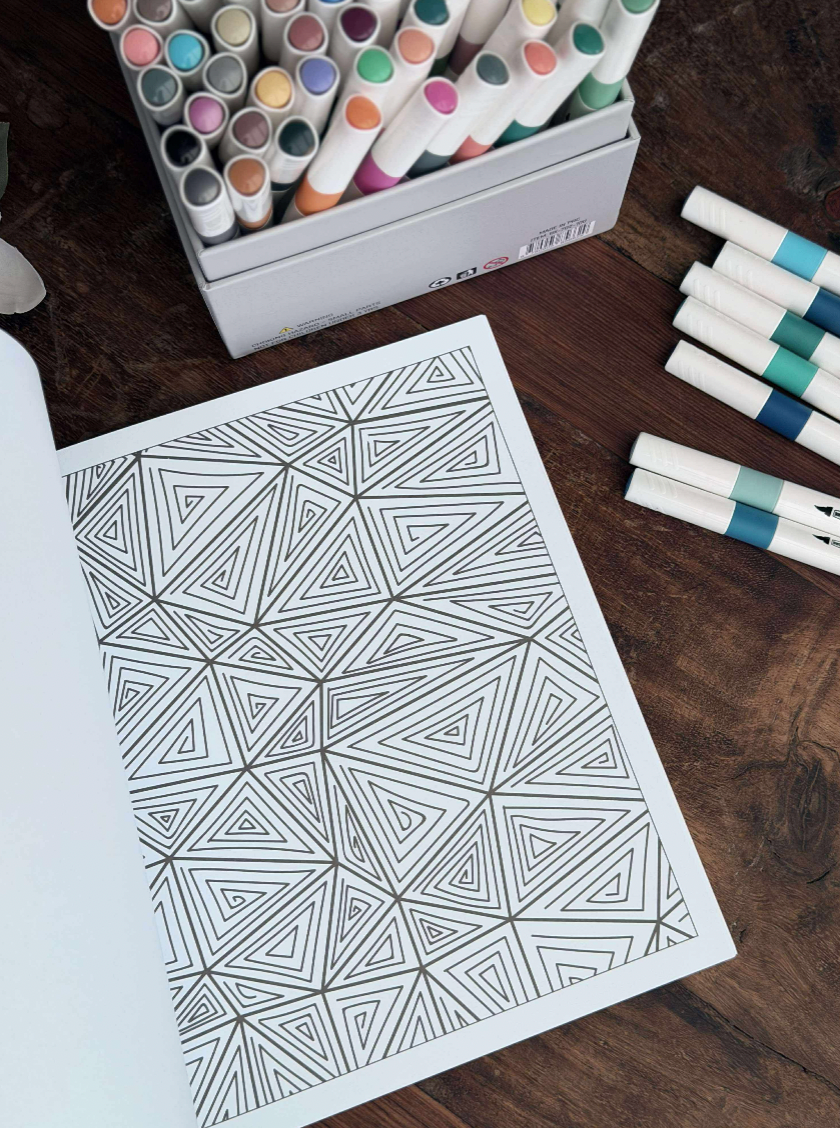 Livre de coloriage pour adultes - MIX