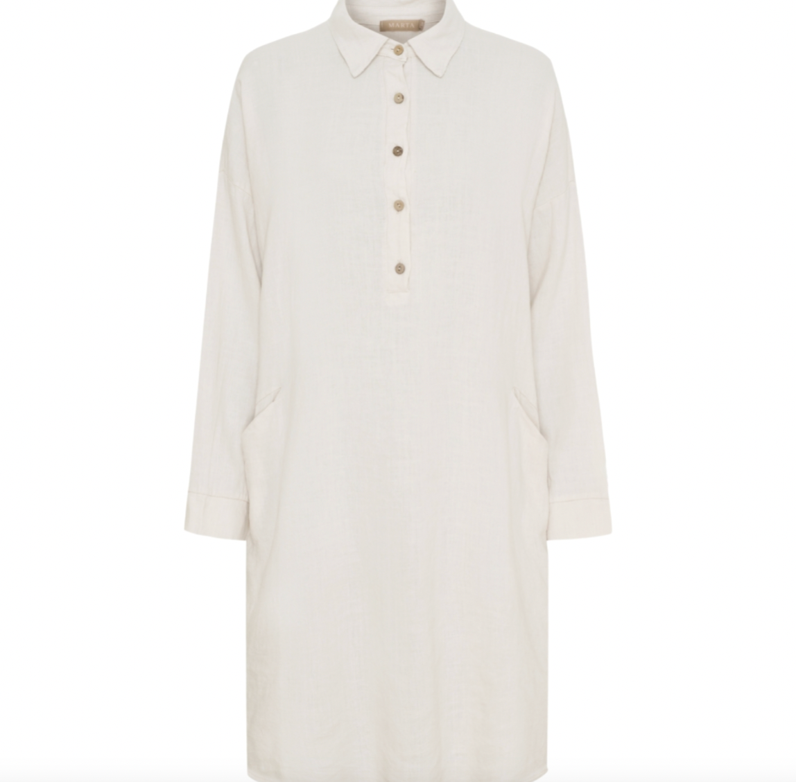 Robe avec poches - Lin / viscose
