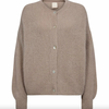 Cardigan en alpaga Depeche - Sable