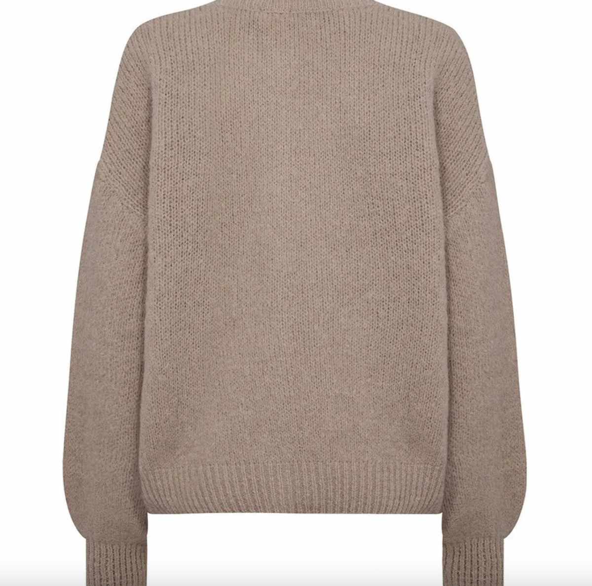 Cardigan en alpaga Depeche - Sable
