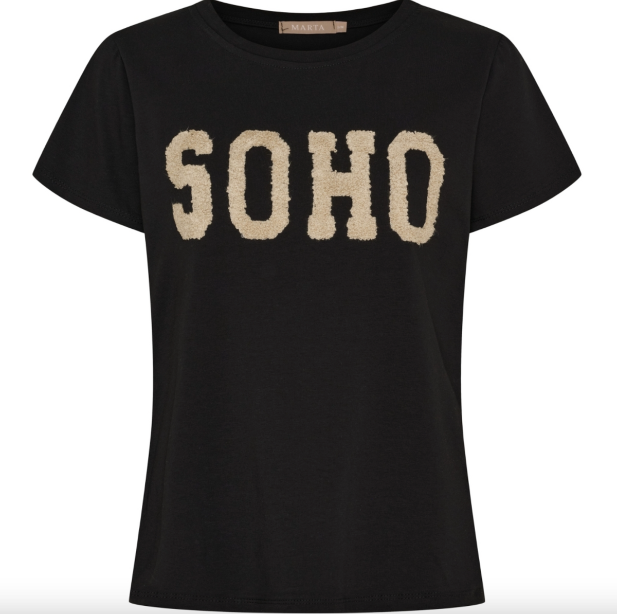 T-shirt SOHO - Black / Beige