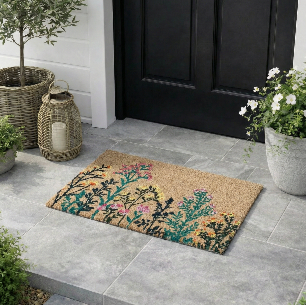 Tapis de porte Flora