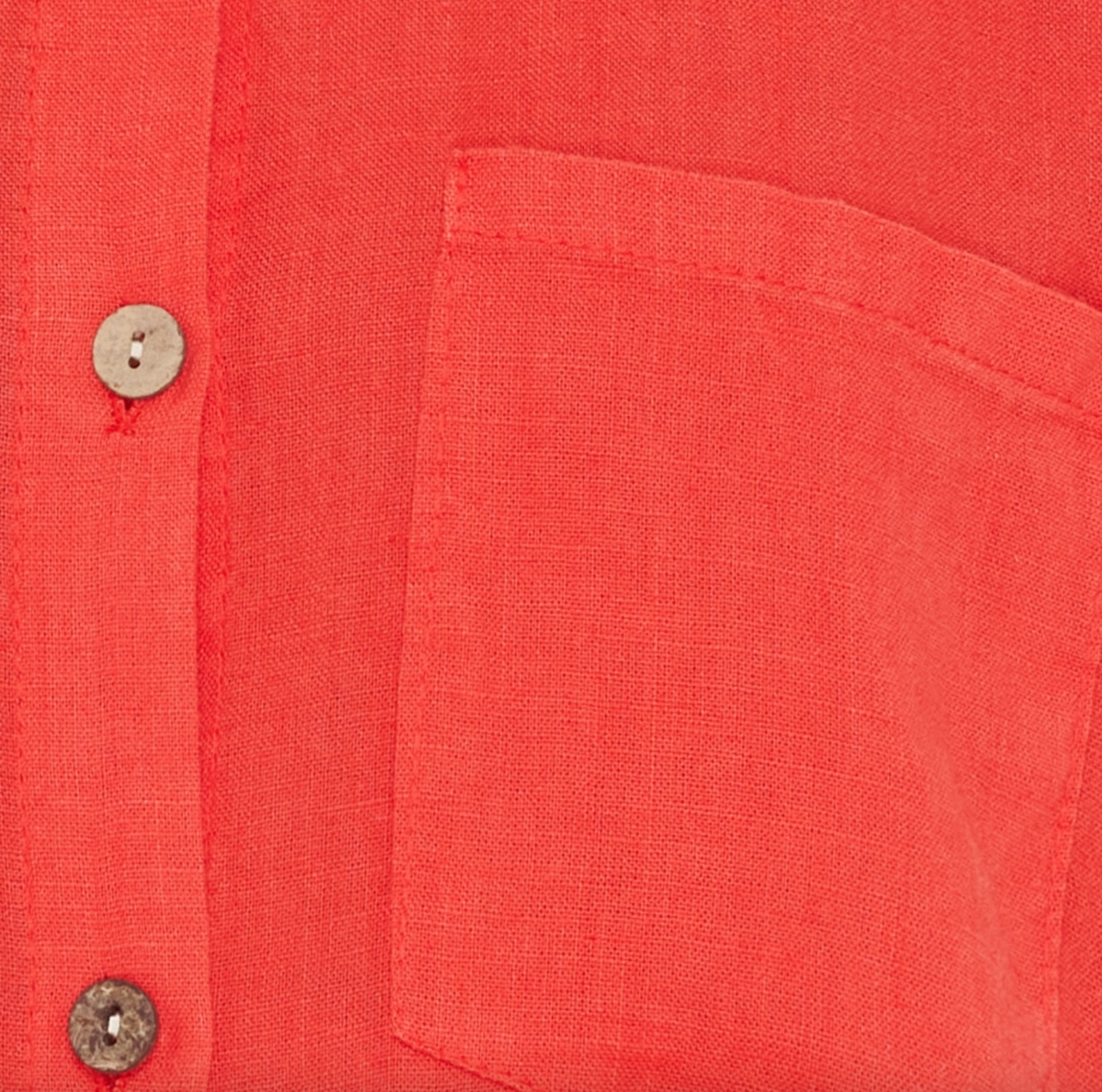 Chemise en mélange de lin