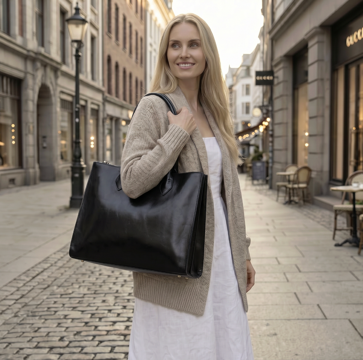 Sac bandoulière Ora Big - Black