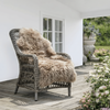 Cuir d’agneau – XL Taupe 140 cm