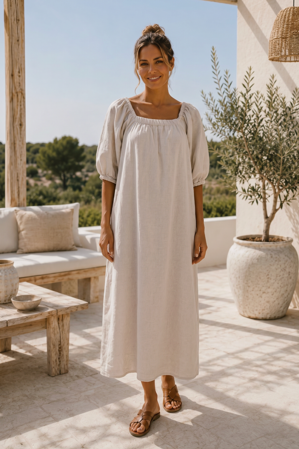 Robe Valina beige