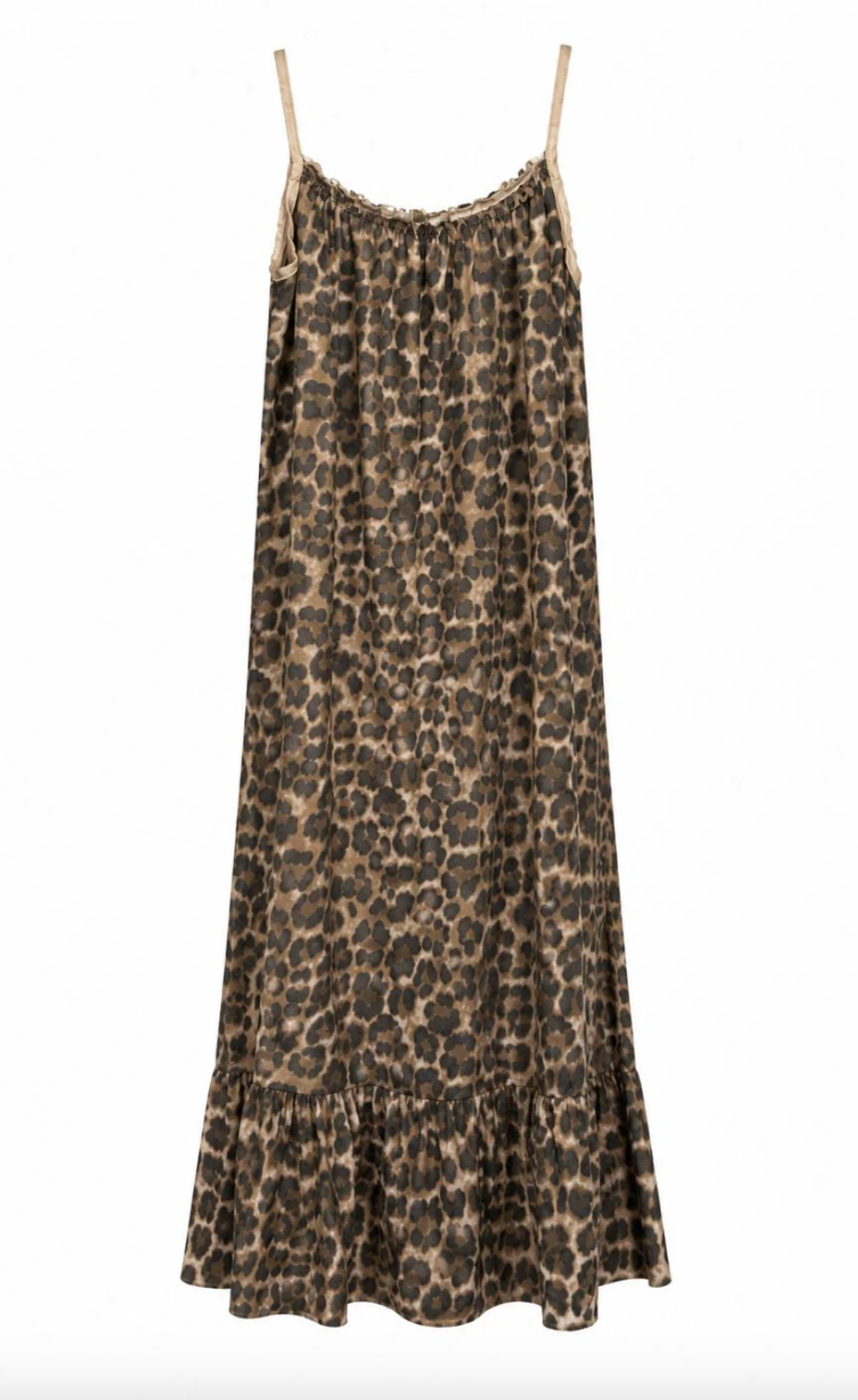 Robe Luliana Leo camello