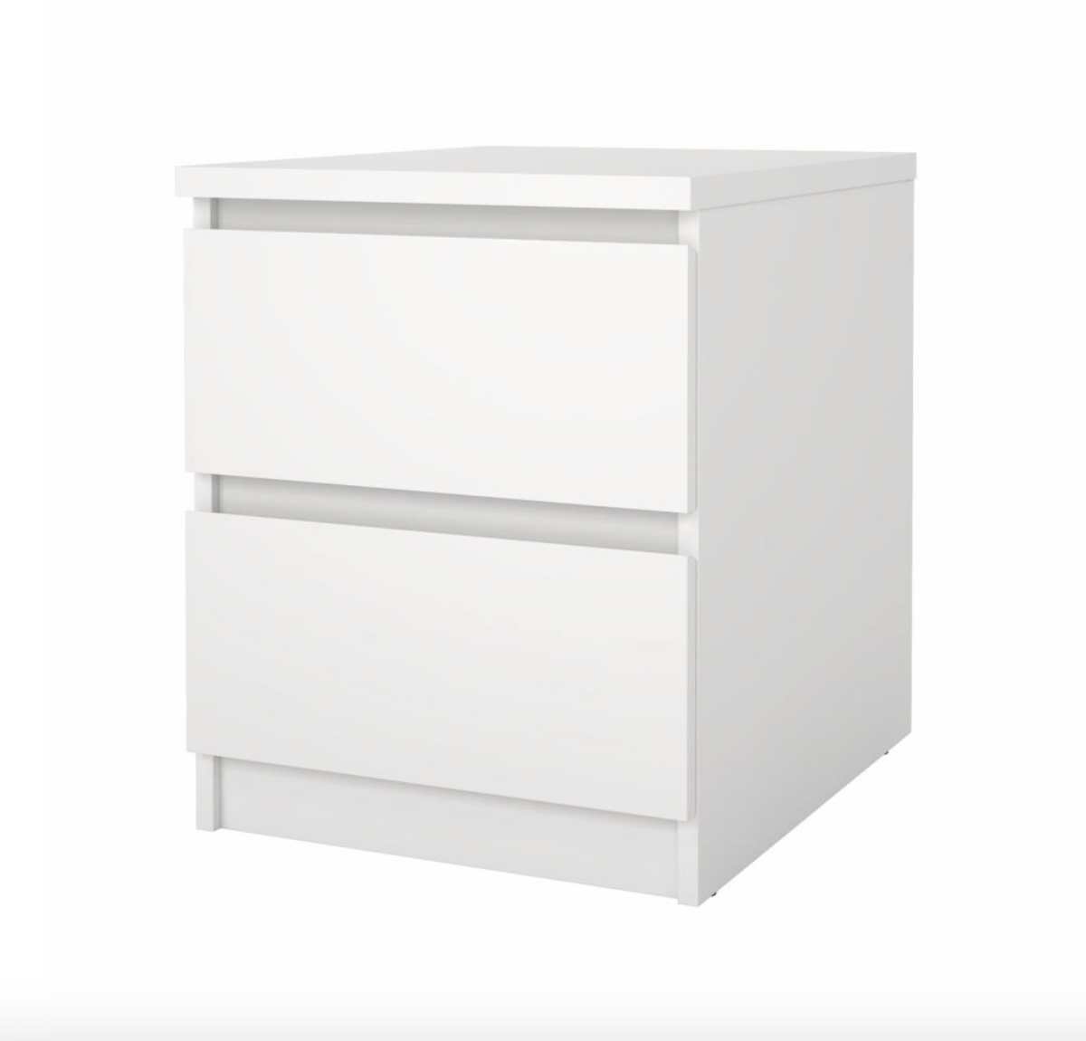 Table de chevet - White 2 tiroirs