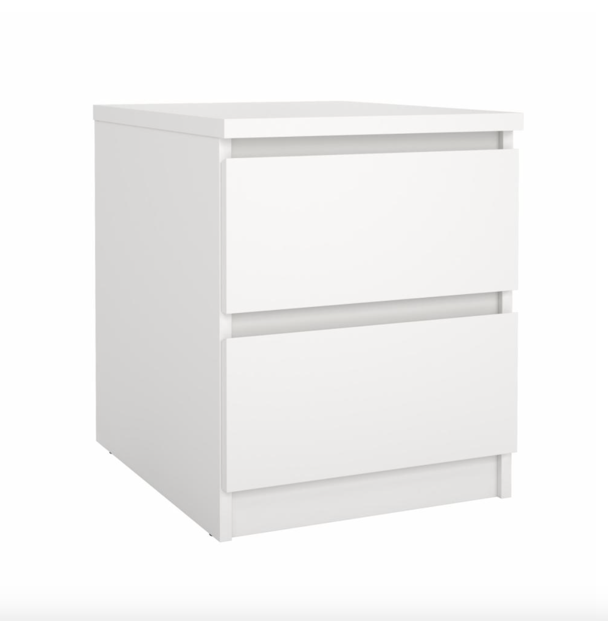 Table de chevet - White 2 tiroirs
