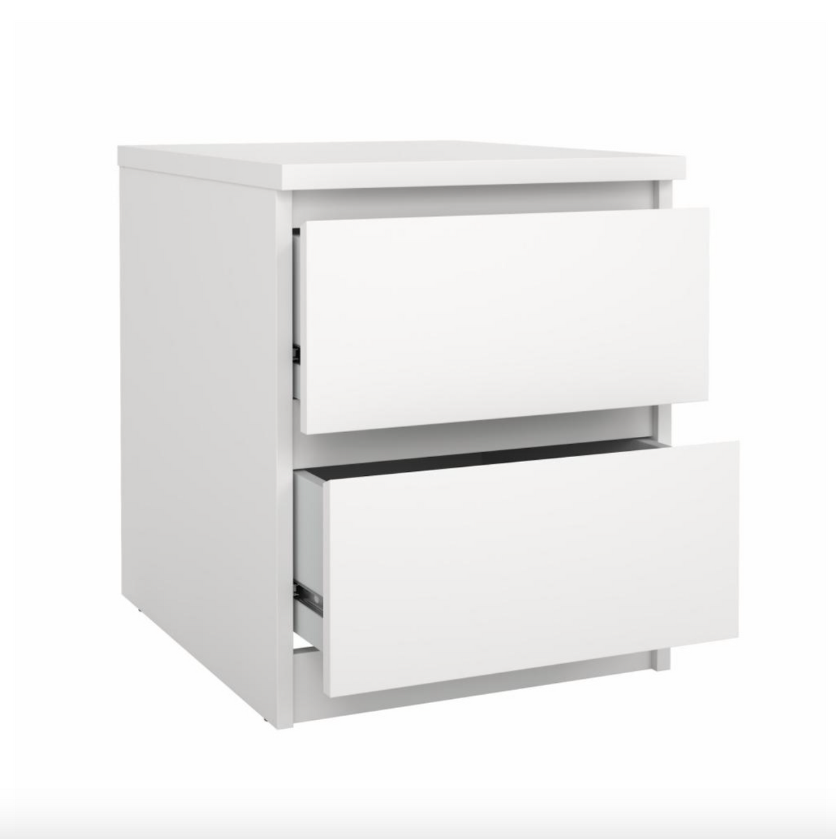 Table de chevet - White 2 tiroirs