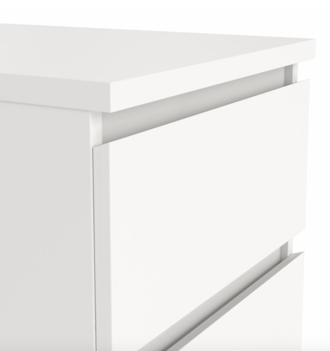 Table de chevet - White 2 tiroirs