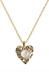 Collier Kiki - argent sterling avec pierre de lune