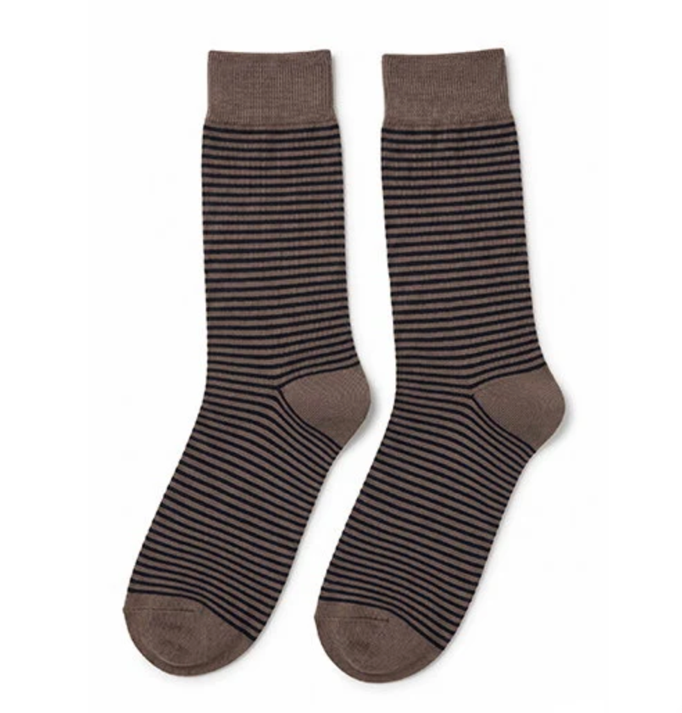 Chaussettes rayées 42-46