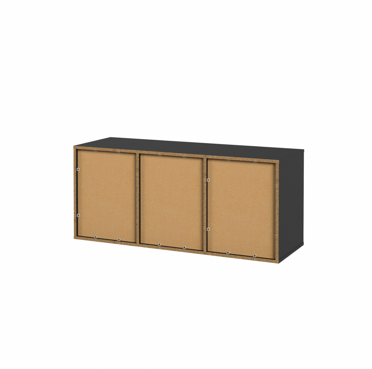 Banc Nordic black – banc à chaussures noir