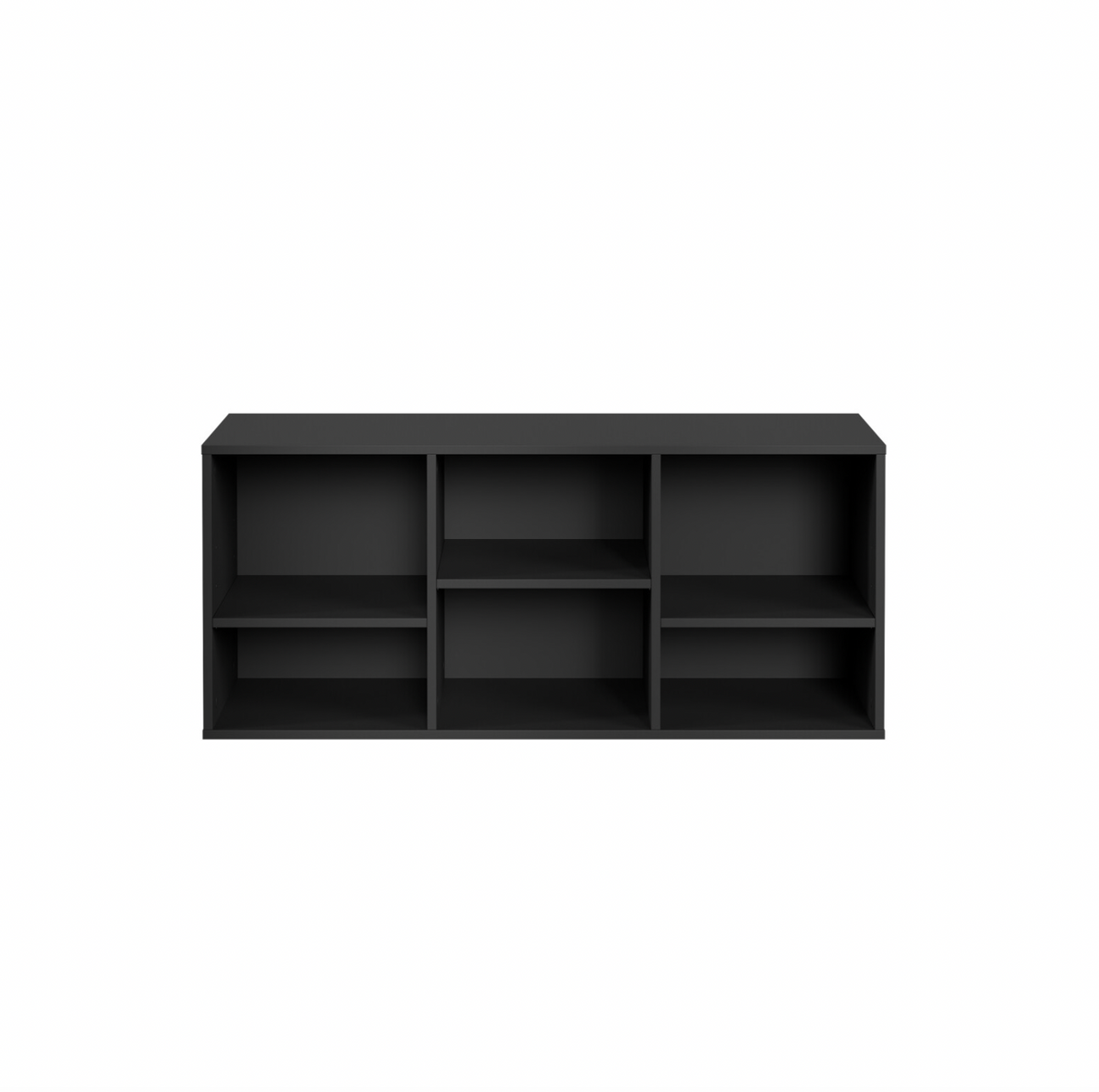 Banc Nordic black – banc à chaussures noir
