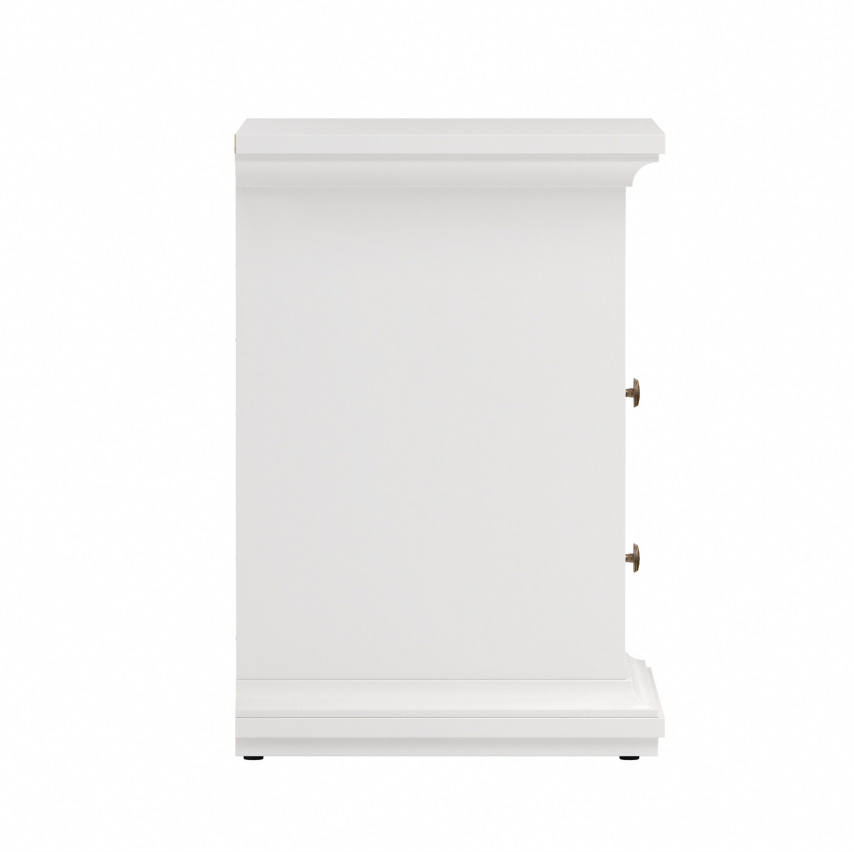 Table de chevet Paris White – 2 tiroirs
