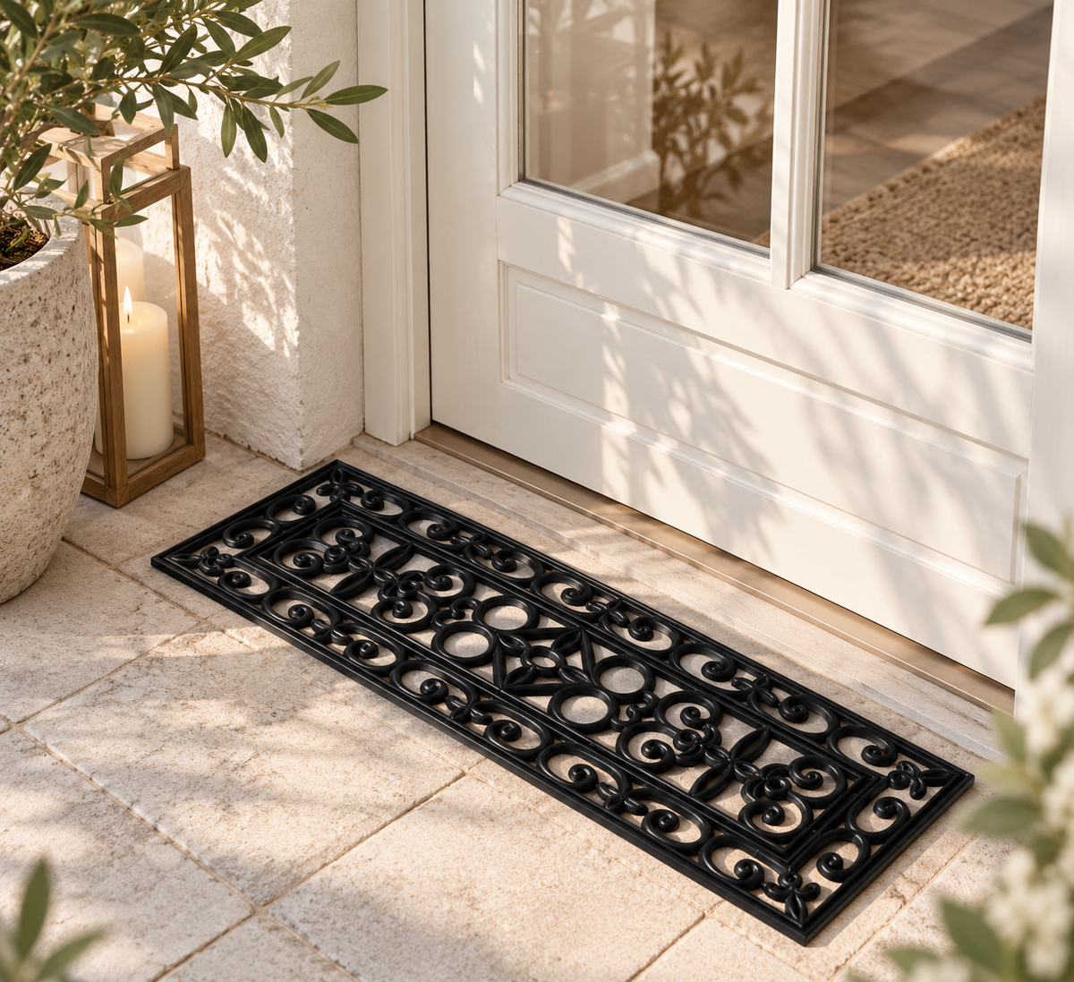 Tapis de porte - 25x75cm ornement