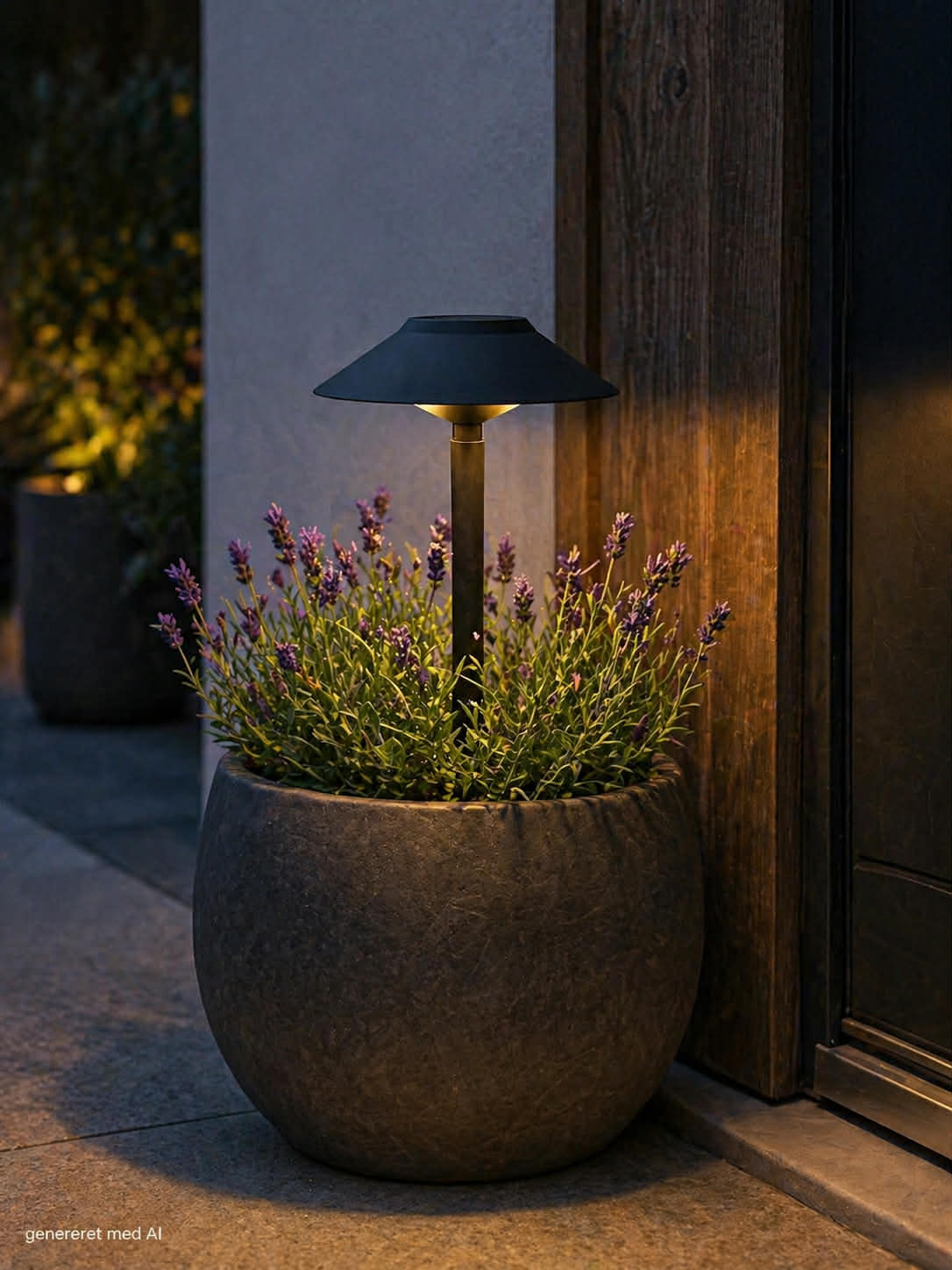 Lampe de jardin avec énergie solaire – Lot de 2