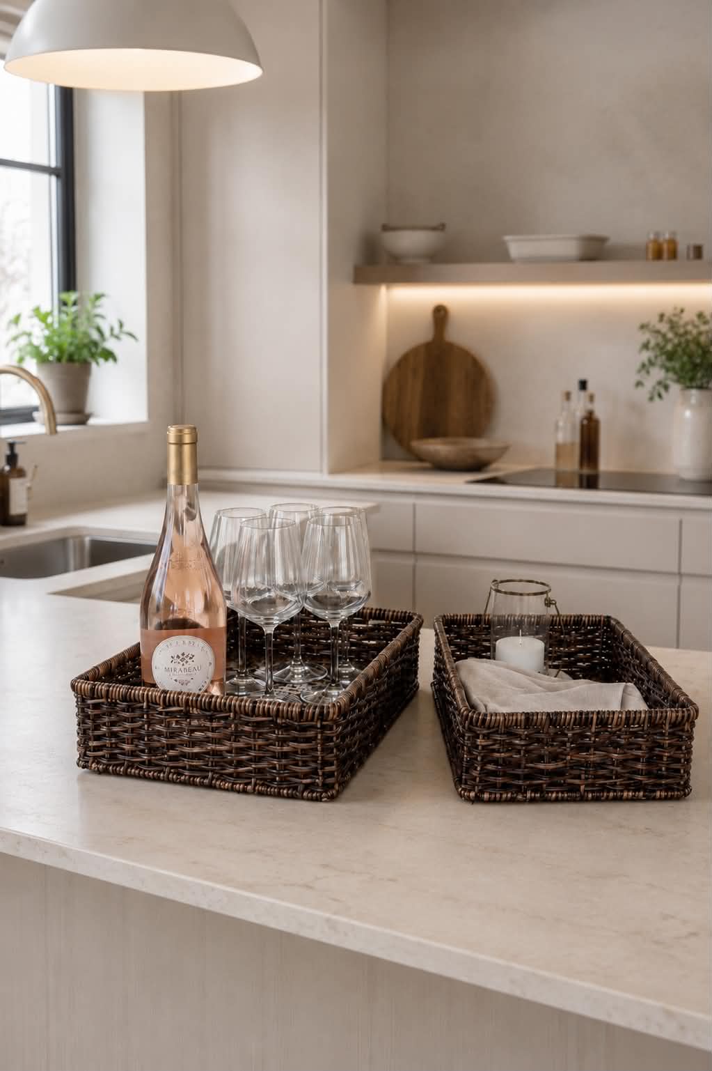 Plateaux à pain - Lot de 2 pièces