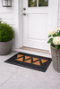 Tapis de porte - Caoutchouc et coco ZIG ZAG 45x75
