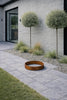 Bague pour bassin miroir - Dia 33 Corten Rust