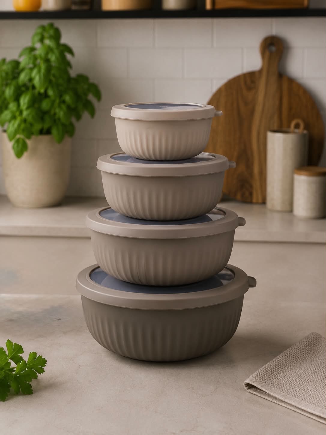 Boîtes de rangement 4 pcs - plusieurs couleurs