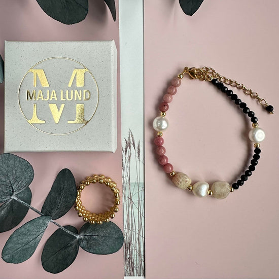 Armbånd Kimmie m. Ferskvandsperler - VIAMAJA.DK