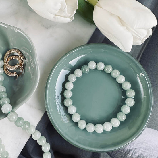 Armbånd Mary Jade green - VIAMAJA.DK