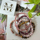Armbånd Mollie – Natur / Rose mix - VIAMAJA.DK