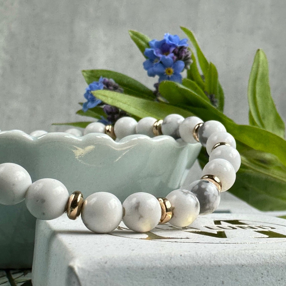 Armbånd Mollie White - VIAMAJA.DK