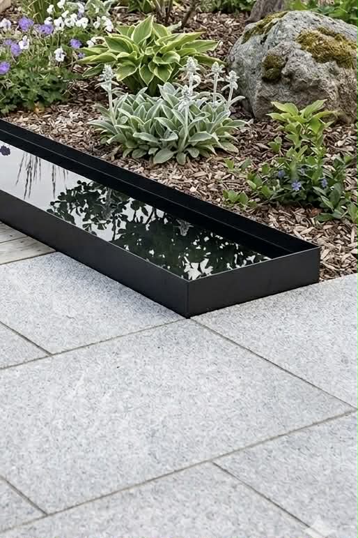 Bassin miroir Rectangle - Noir