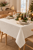 Nappe de Noël en jacquard - 320 cm