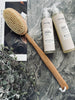 Brosse de bain en fibres naturelles