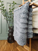Tapis de bain avec cercles grey