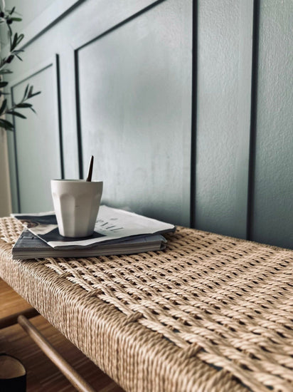 Bænk Eg natur - 90 cm - VIAMAJA.DK