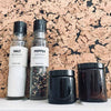 Pot en verre durable en verre recyclé brun – 120ml – Approuvé pour le contact alimentaire