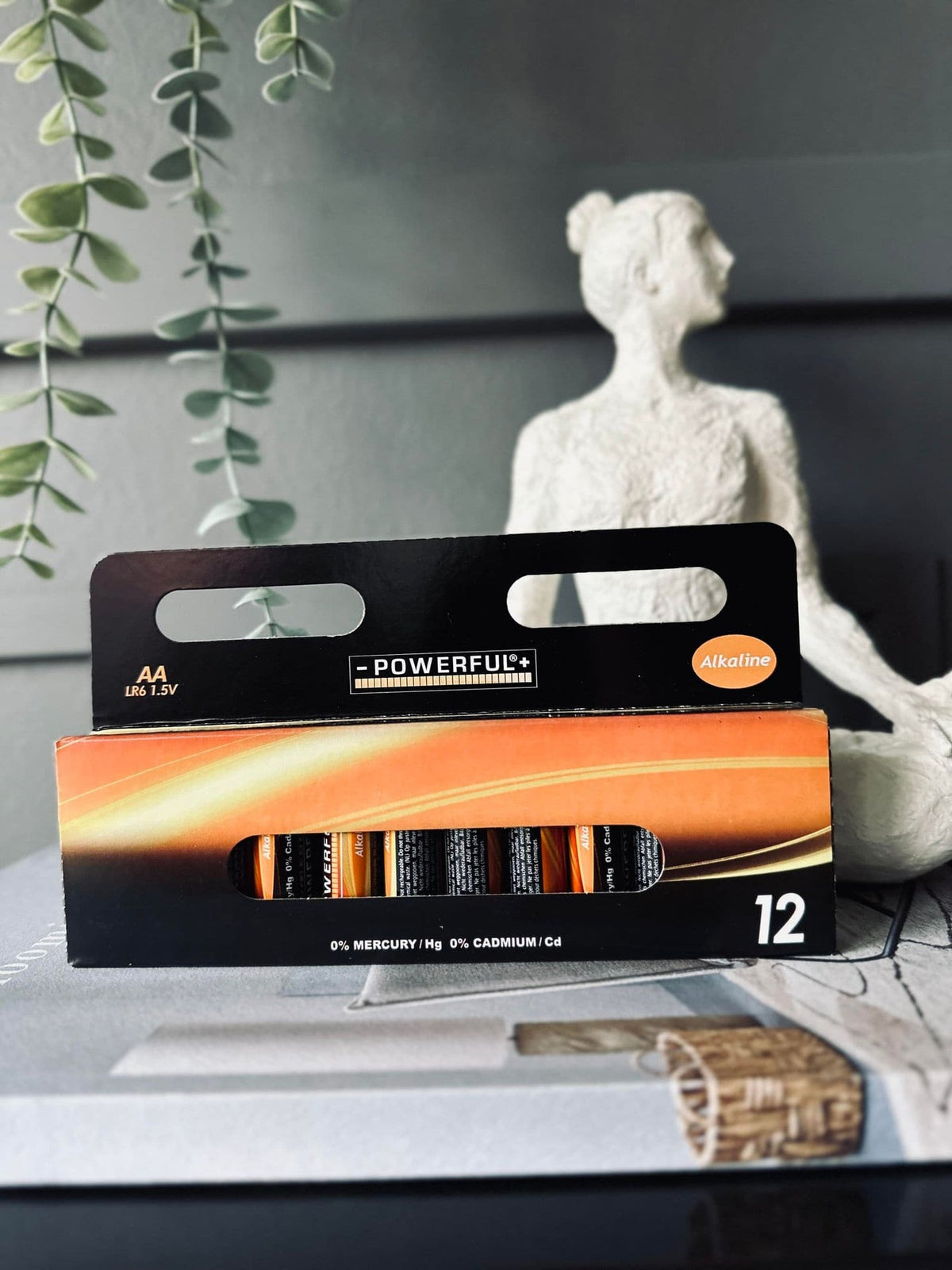 Batterier - AA pakke med 12 stk - VIAMAJA.DK