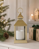 Lanterne avec minuterie - Gold