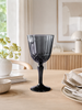 Verre à vin Sanna grey