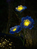 Fleur à énergie solaire – Bleue
